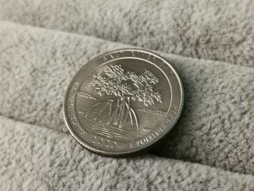 USA  2020 Virgin Islands State Quarter