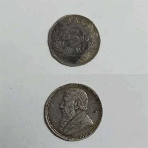 ZAR 1896 Threepence