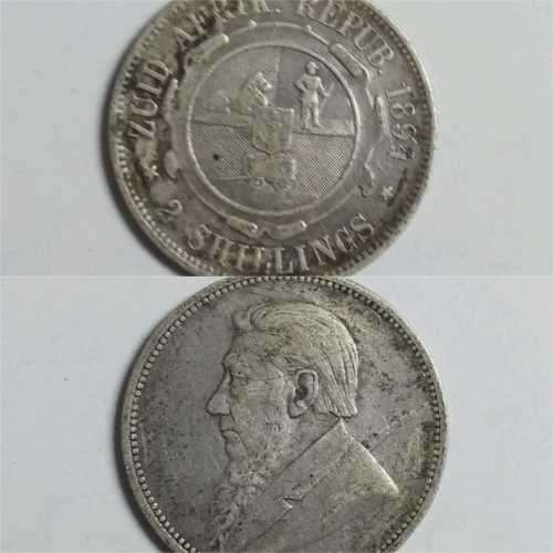 ZAR 1894 Two Shilling