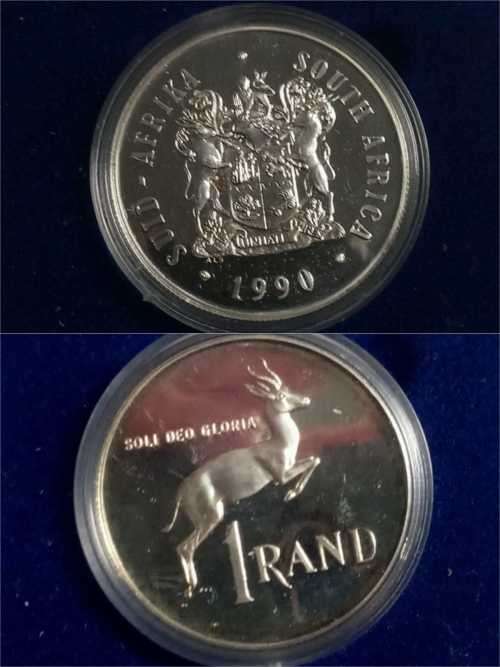 1990 Proof One Rand