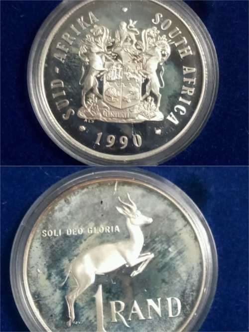 1990 Proof One Rand