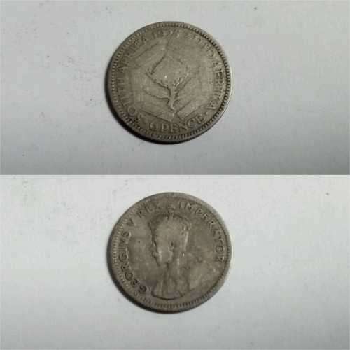 Union 1925 Sixpence