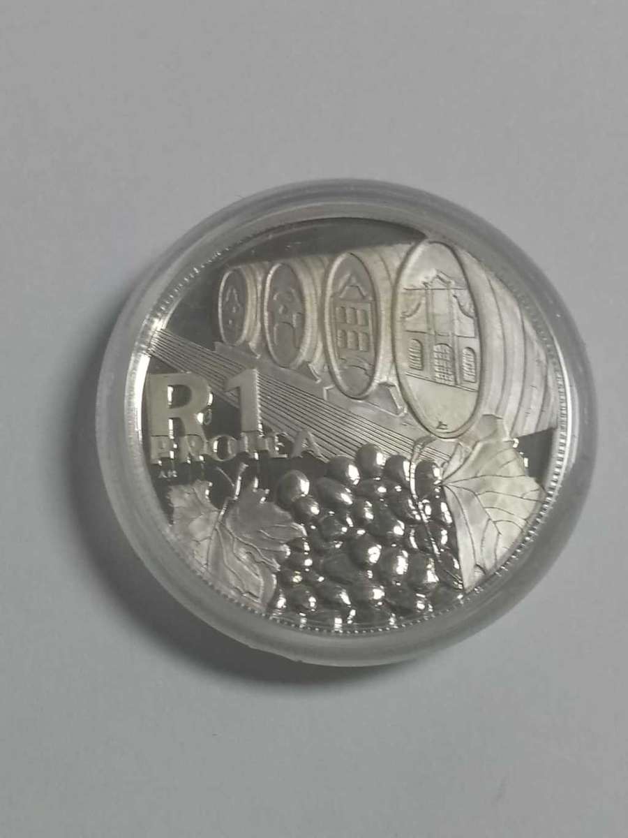 DISCOUNT!!! 2000 Silver Protea One Rand PROOF