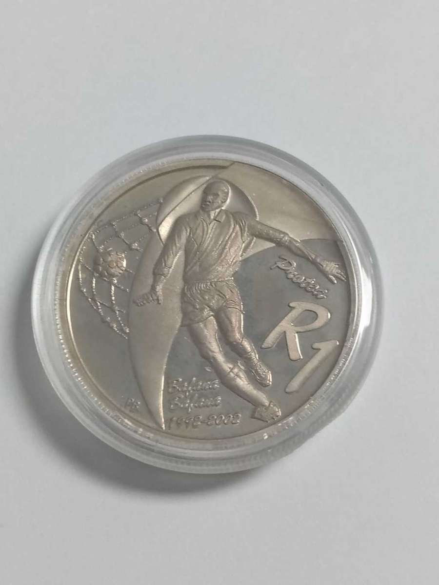 DISCOUNT!!! 2002 Silver Protea One Rand PROOF