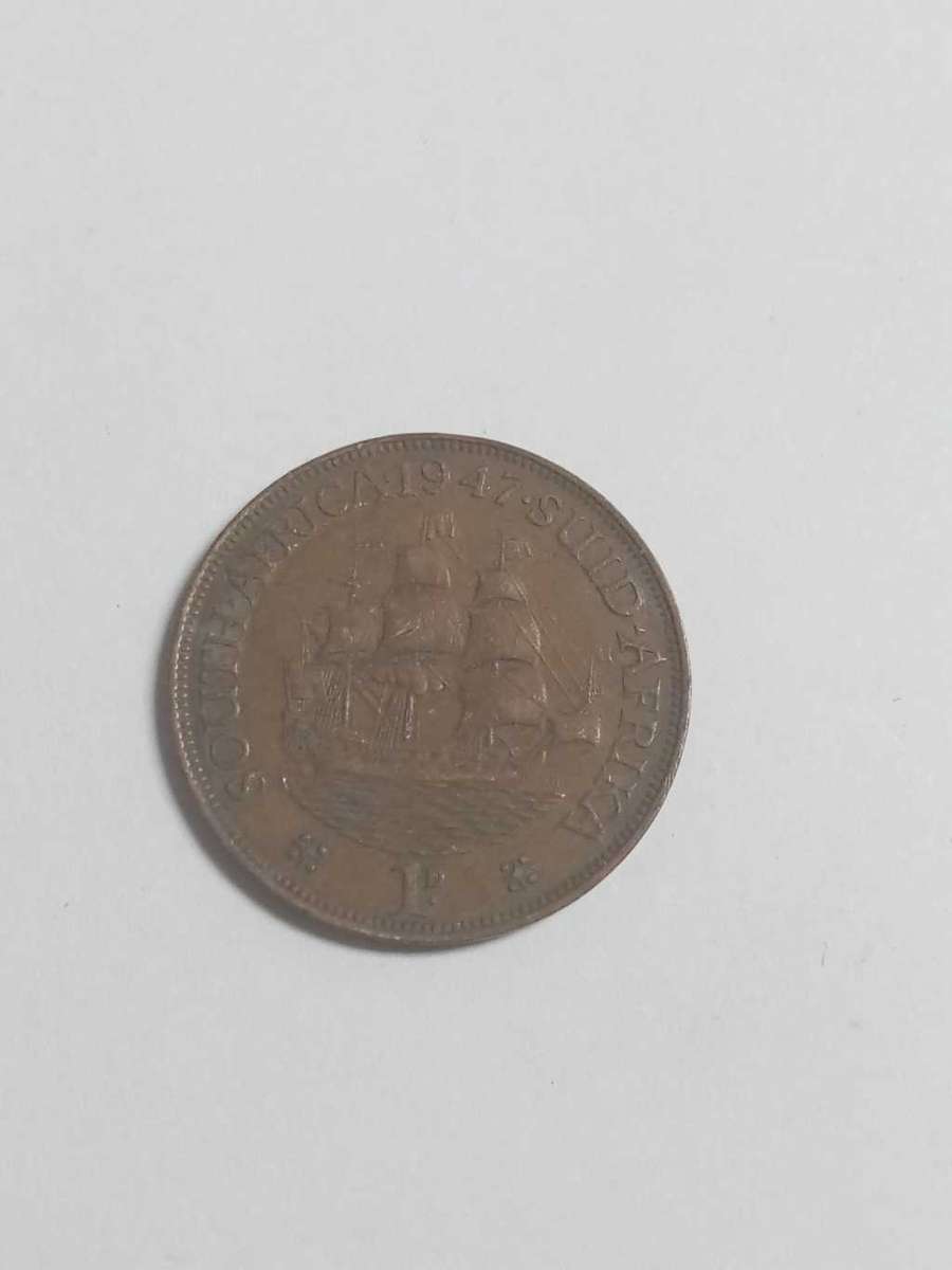 Union 1947 Pennies