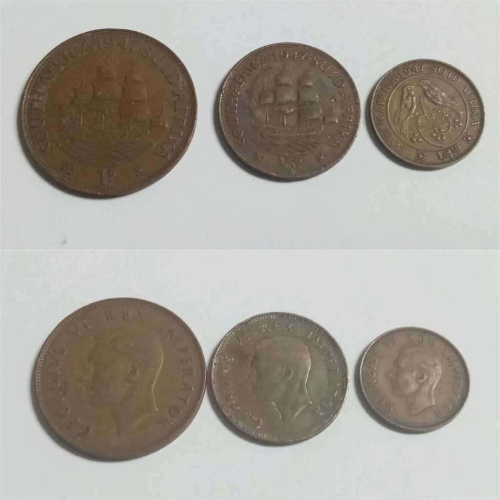 Union 1947 Pennies