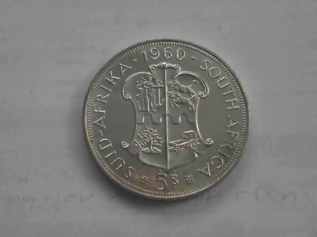 DISCOUNT!!! Union 1960 Five Shilling - PROOF