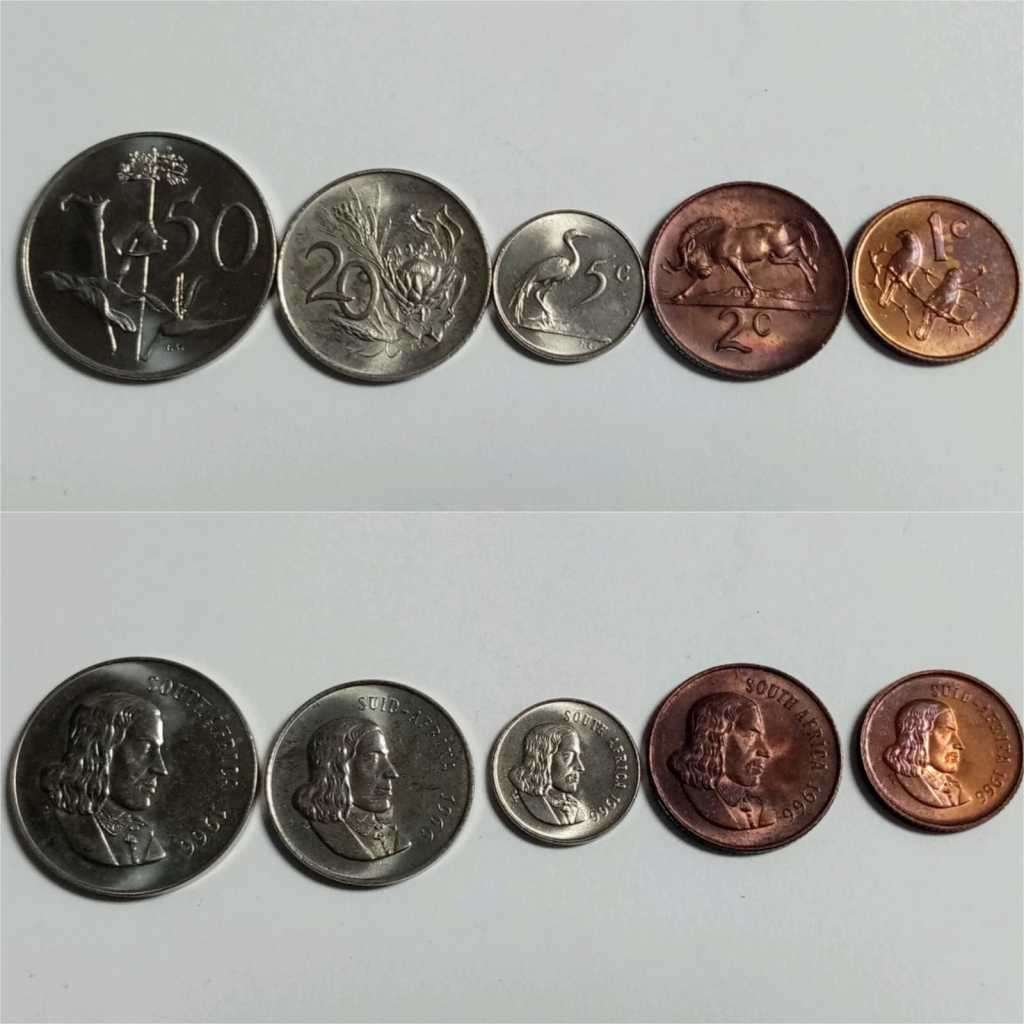 RSA 1966 Cents Set
