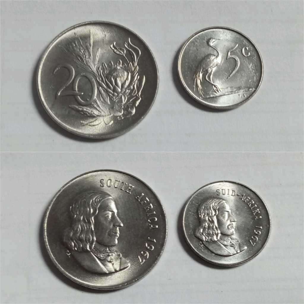 RSA 1967 Cents Set