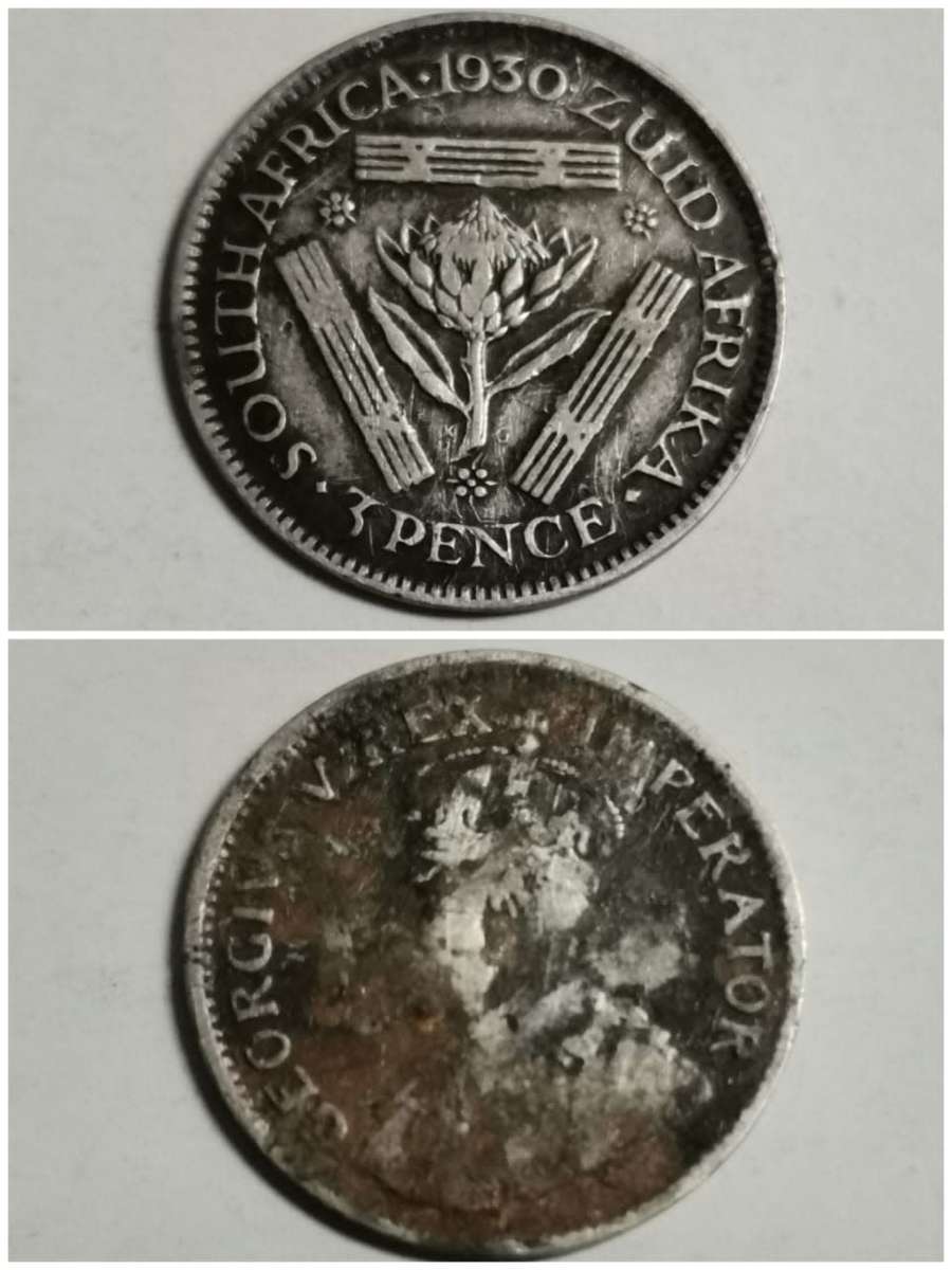 **R1 Auction**  Union 1930 Threepence