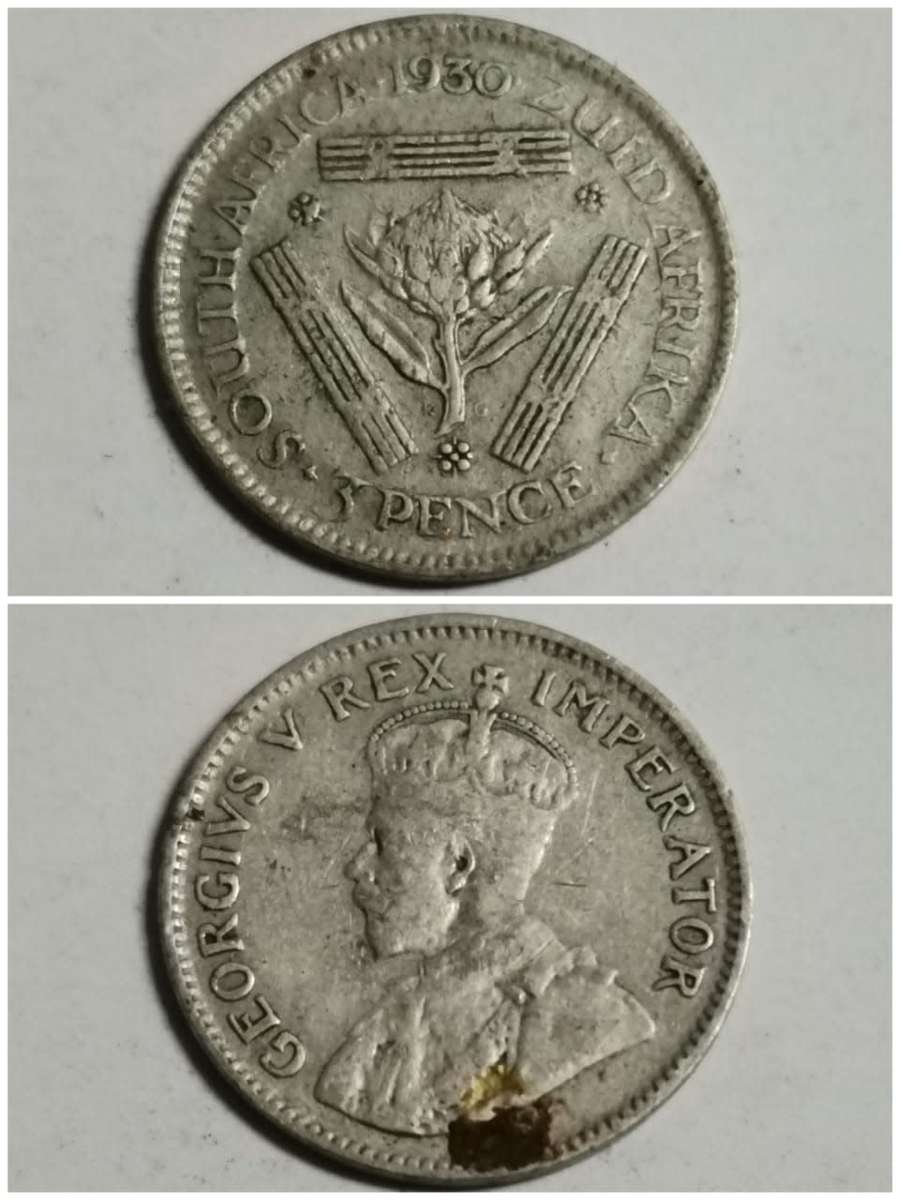 **R1 Auction**  Union 1930 Threepence