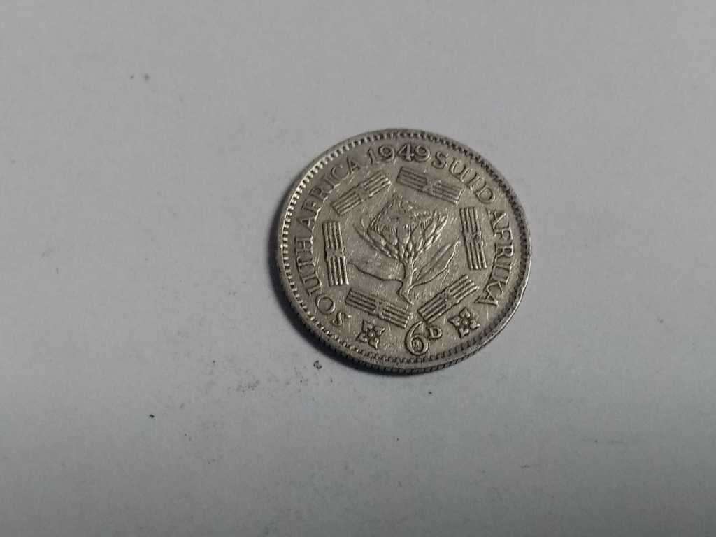 Union 1949 Sixpence SCARCE