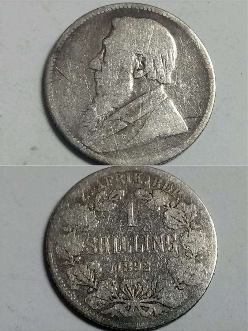 ZAR 1892 Shilling