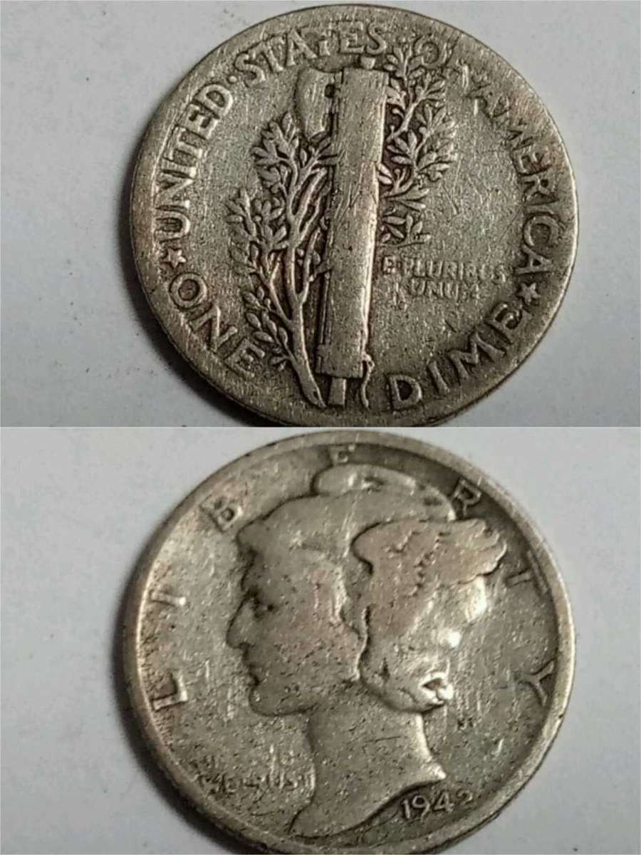 USA 10 Cents 1942 - Mercury Dime