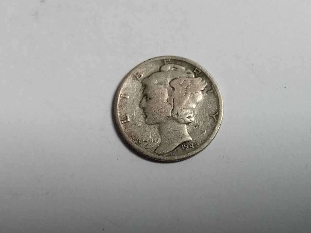 USA 10 Cents 1942 - Mercury Dime