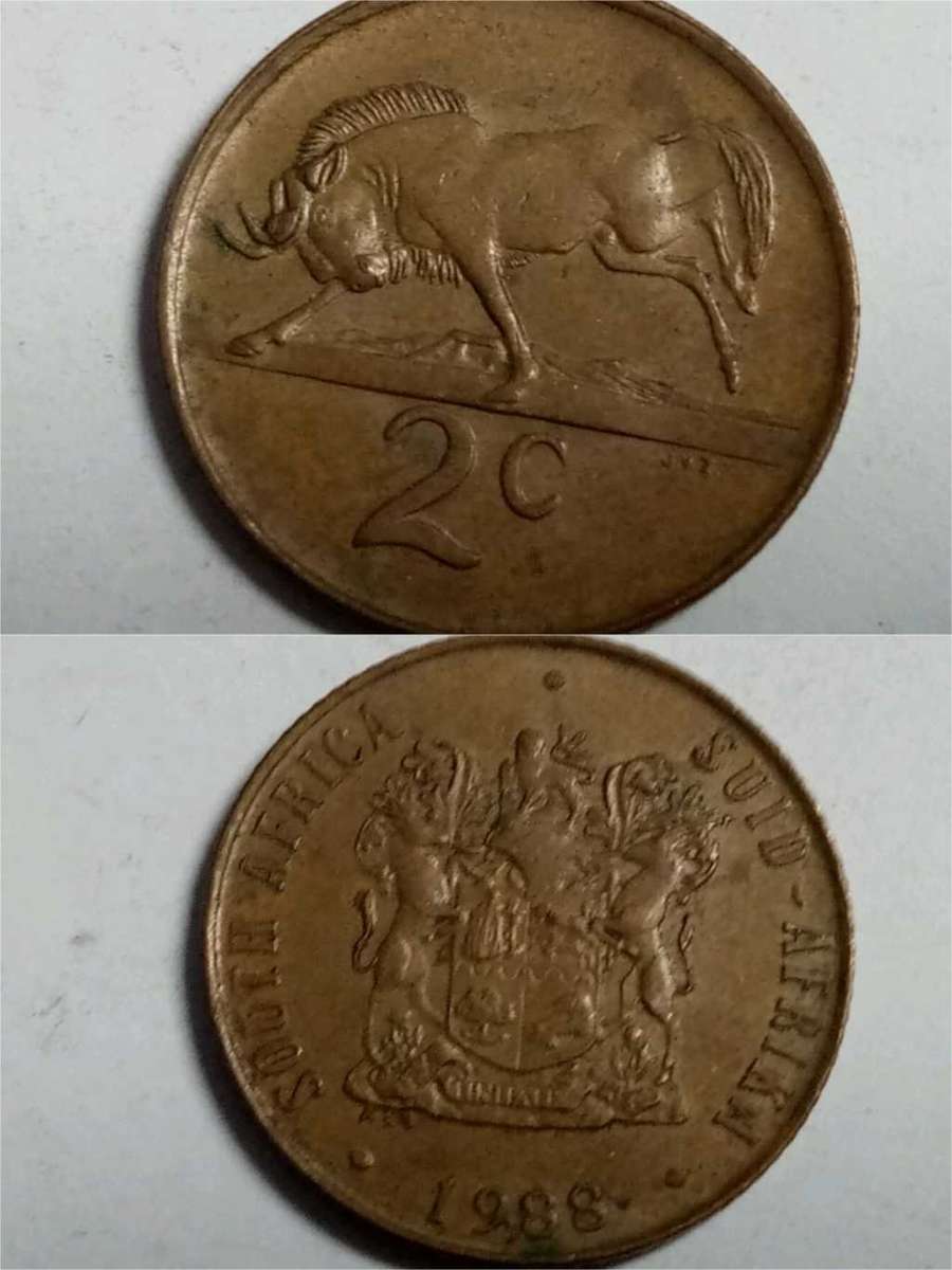 RSA 1988 Two Cent ERROR