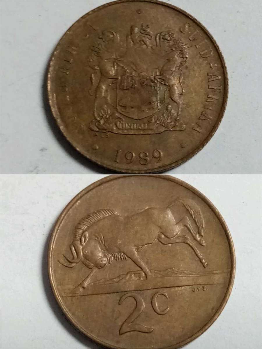RSA 1989 Two Cent ERROR