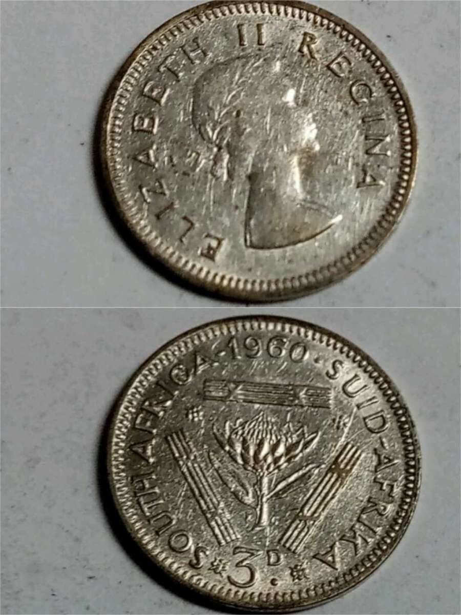 Union Threepence 1960 - Nice condition