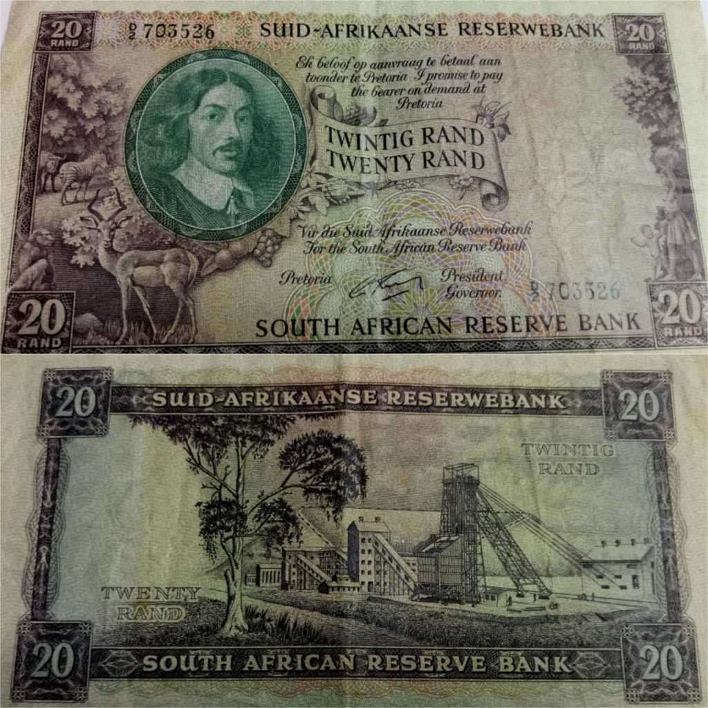 1962 Twenty Rand G Rissik