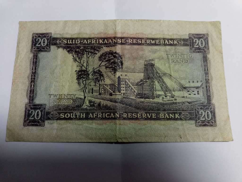 1962 Twenty Rand G Rissik