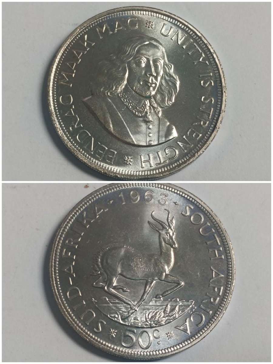 **R1 Auction**  RSA 1963 Fifty Cent - PROOF