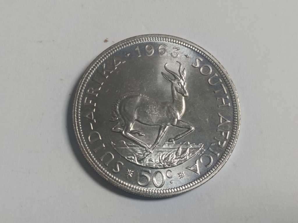 **R1 Auction**  RSA 1963 Fifty Cent - PROOF