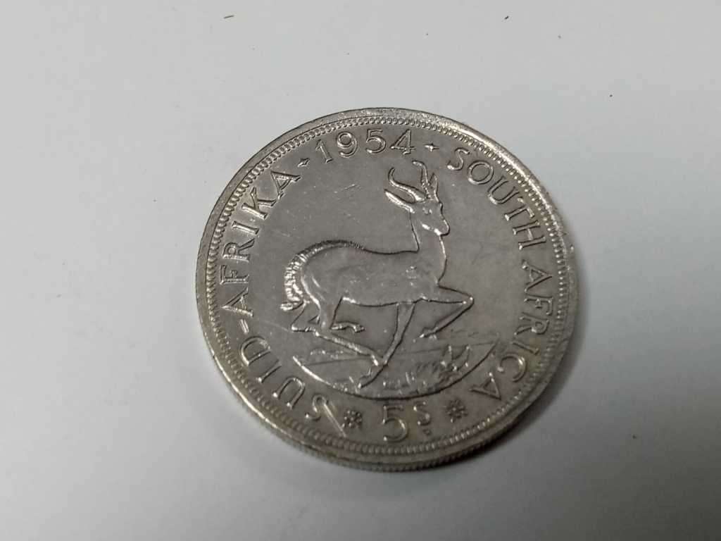 Union 1954 Five Shilling