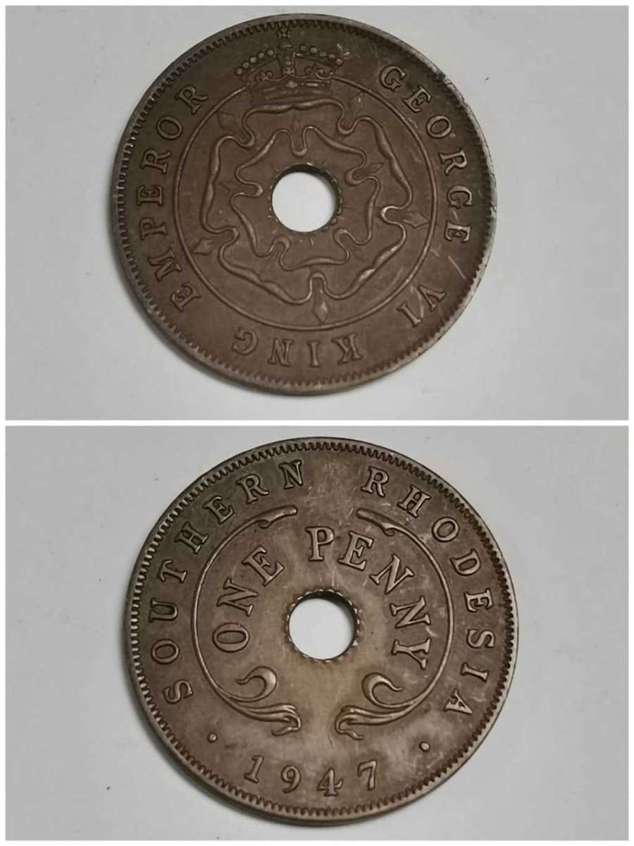 Rhodesia 1947 One Penny