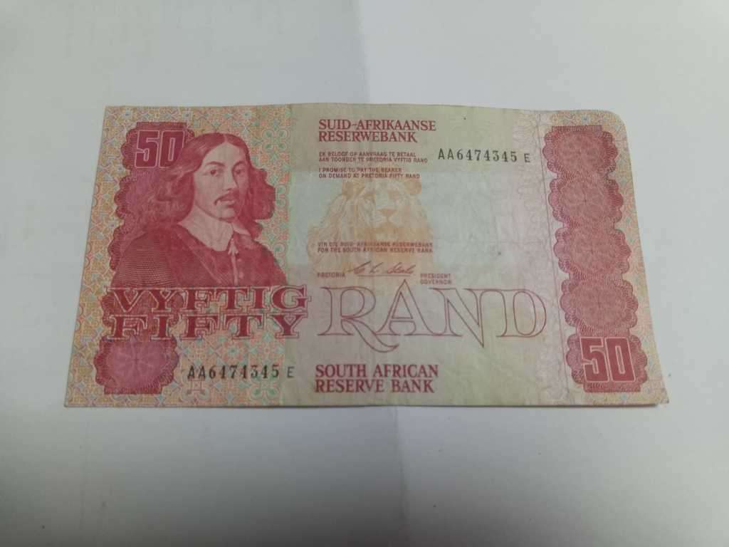 RSA 50 Rand 1990(C Stals 1st Issue) - AA Prefix