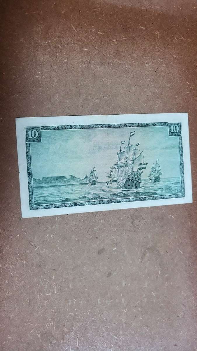 RSA 10 Rand late 1960's(TW de Jongh 1st Issue) - W11 Replacement