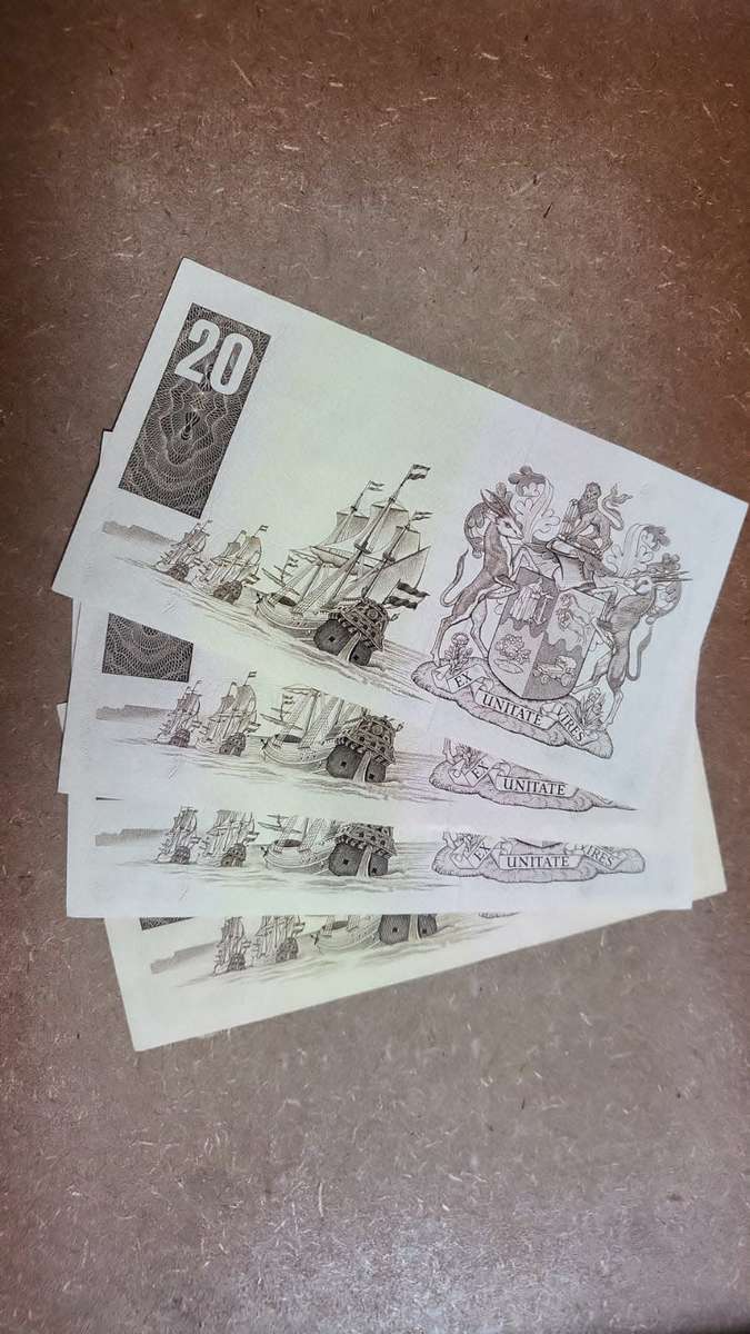RSA 20 Rand mid 1980's(G de Kock 2nd Issue) - Great condition