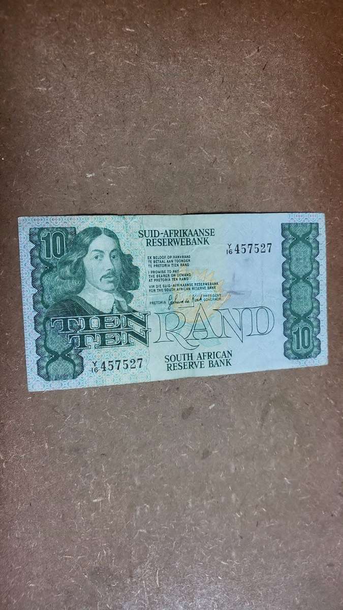 RSA 10 Rand 1982(G de Kock 2nd Issue) - Y16 Replacement