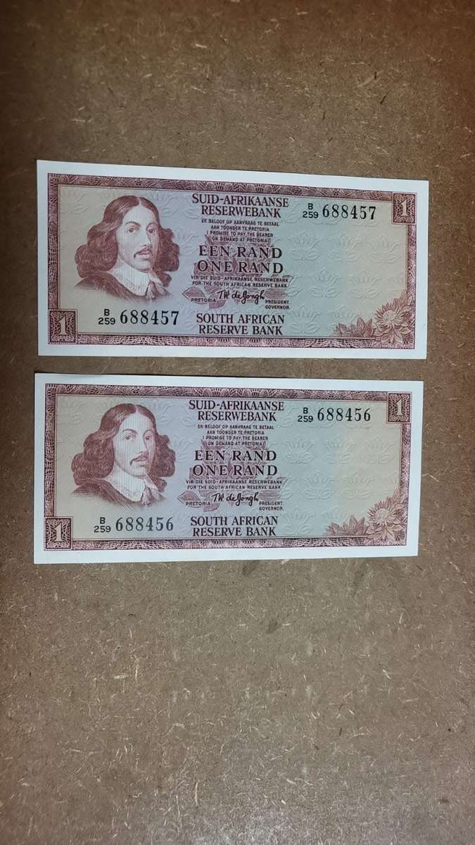 One Rand Notes TW de Jongh SEQUENCE