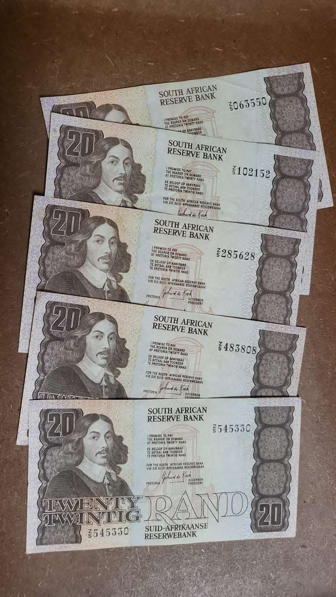 RSA 20 Rand 1981(G de Kock 1st Issue) - Z5 Replacement - *SCARCE*