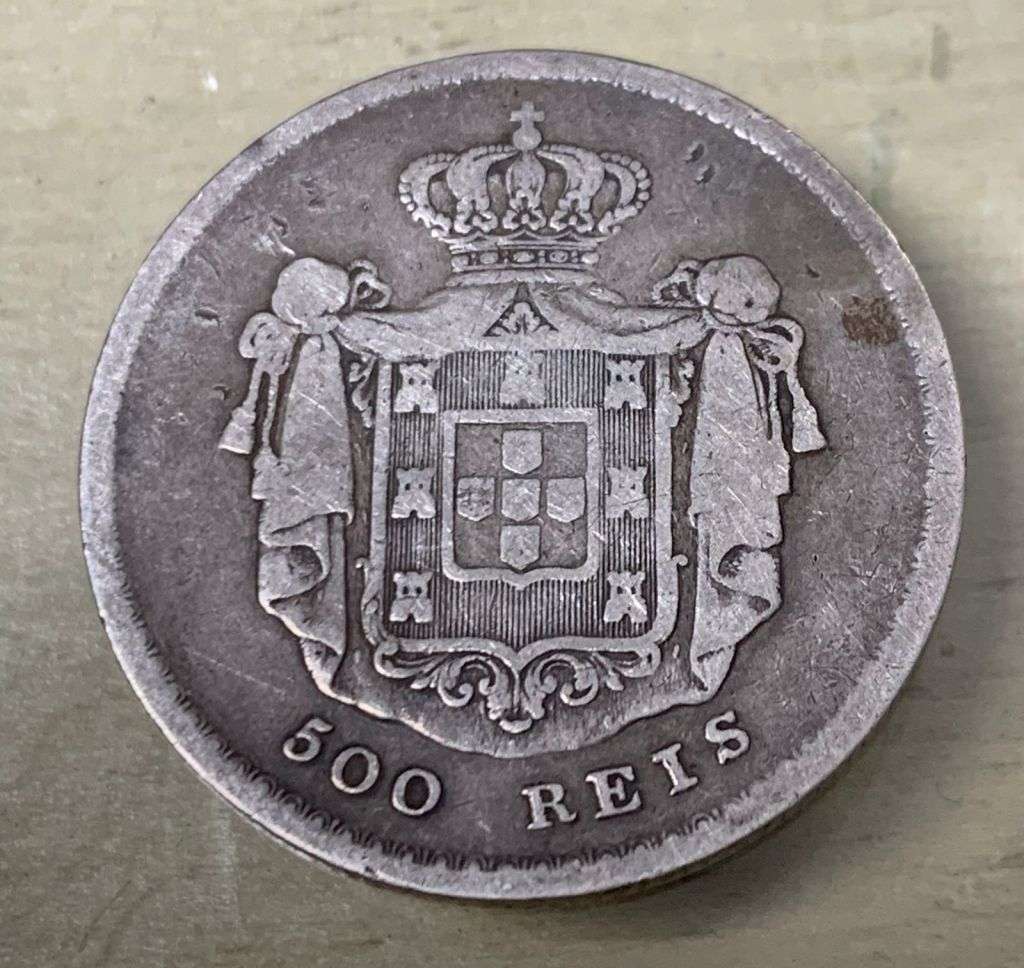 Portugal 500 Reis 1858