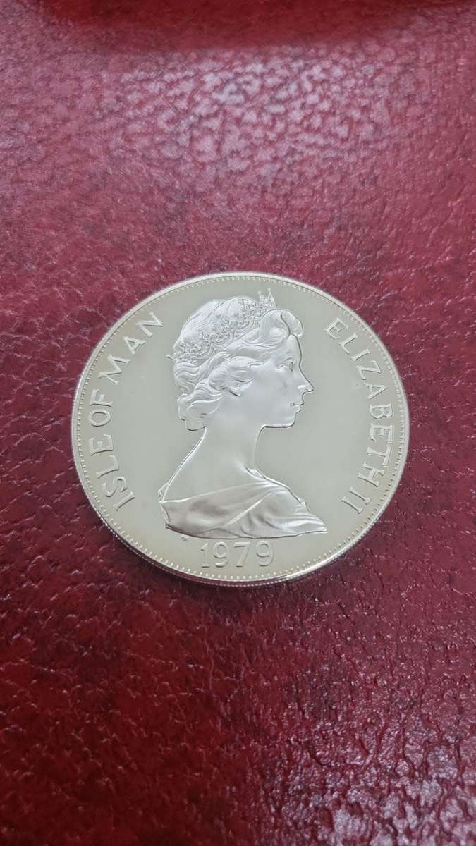 1979 Isle of Man Crown - 300th Anniversary of Manx coinage