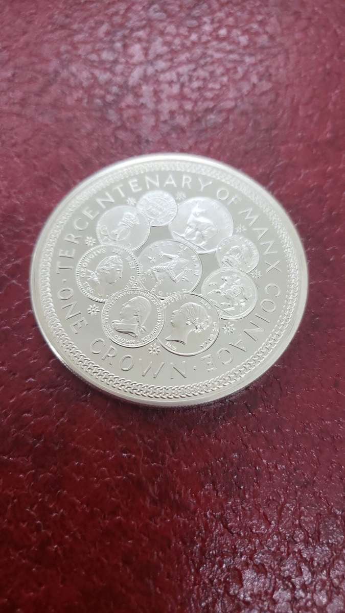 1979 Isle of Man Crown - 300th Anniversary of Manx coinage