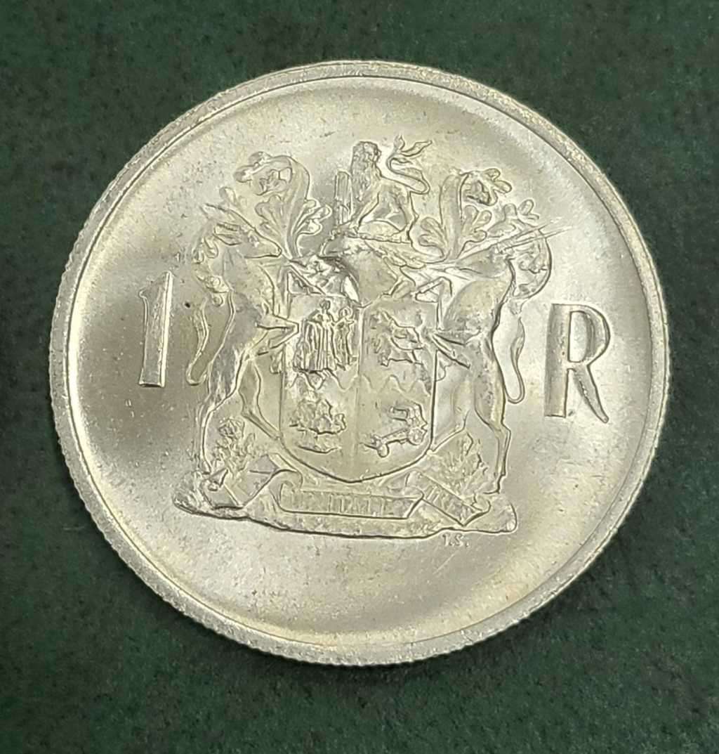 RSA 1 Rand 1969E - UNC condition