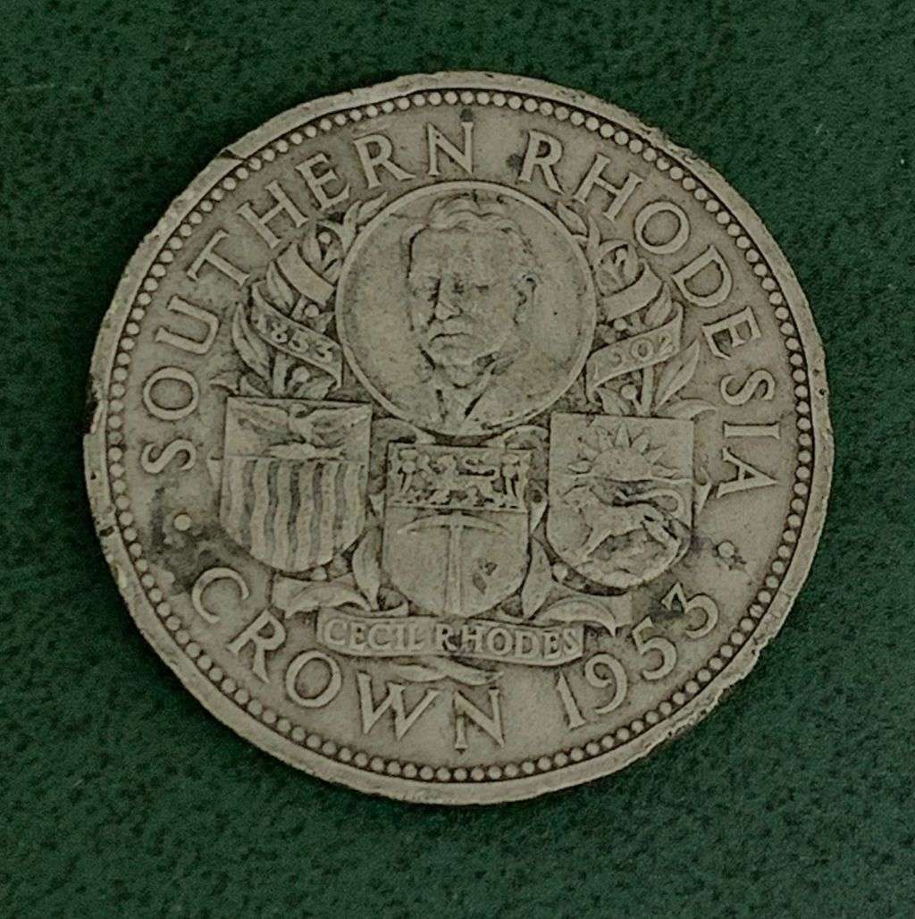 Southern Rhodesia 1953 Crown