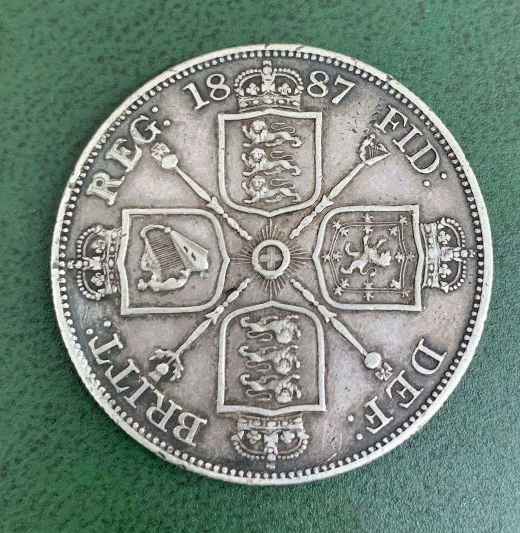 UK 1 Florin 1887