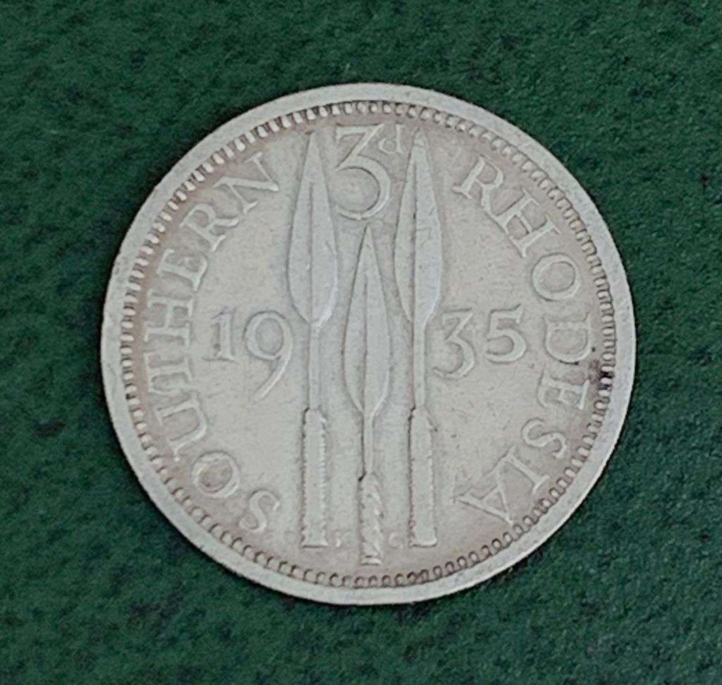 Southern Rhodesia Threepence 1935