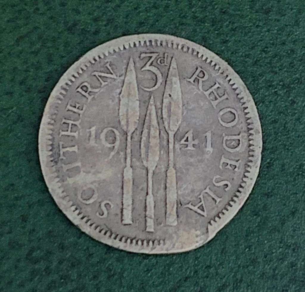 Southern Rhodesia Threepence 1941