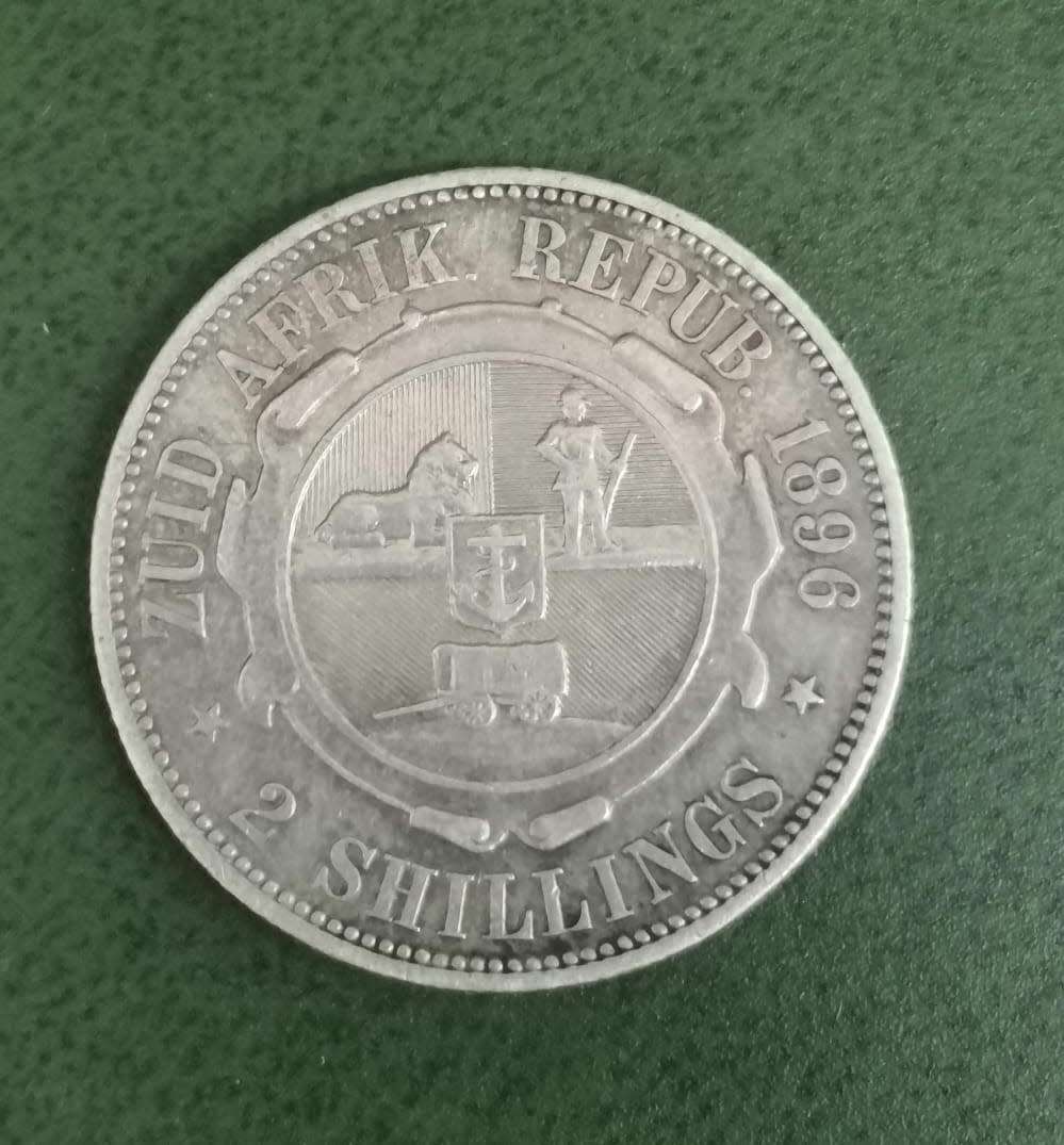 ZAR 2 Shillings 1896