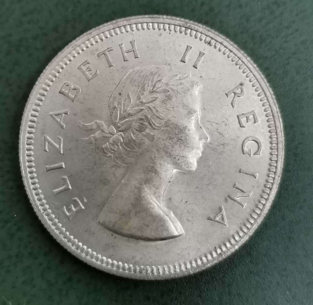 Union 2 Shillings 1960 - UNC condition