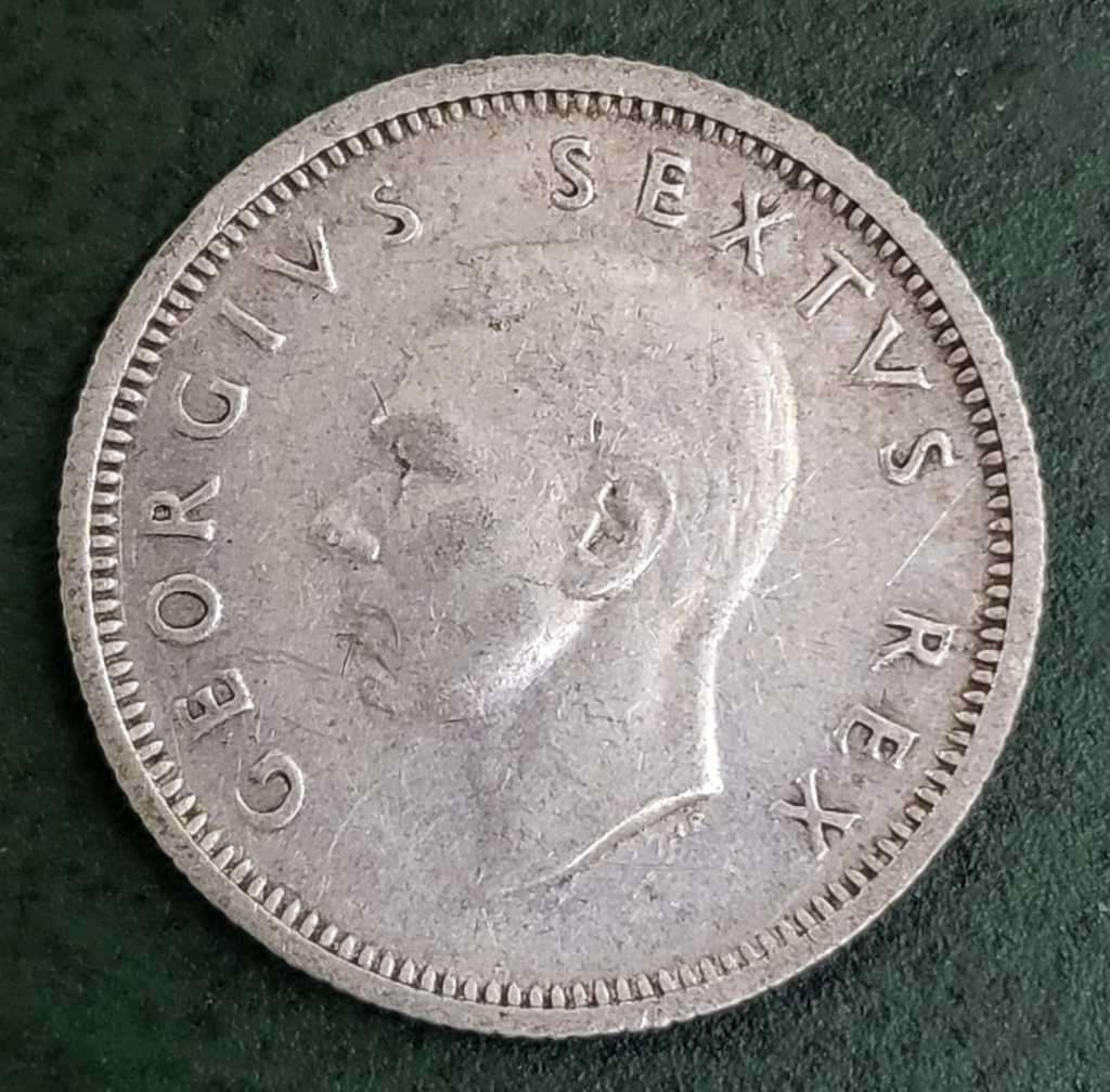 Union Sixpence 1949 - Nice condition