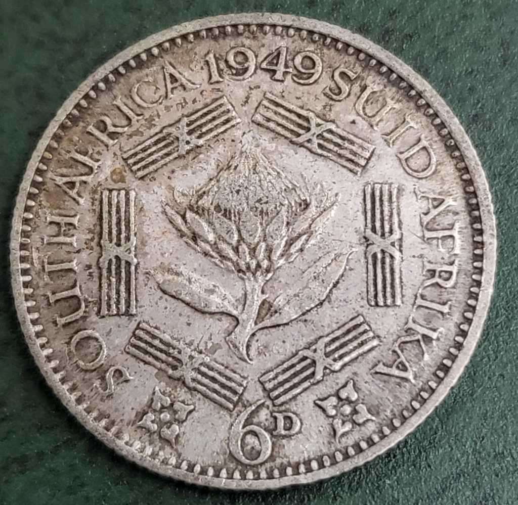 Union Sixpence 1949 - Nice condition