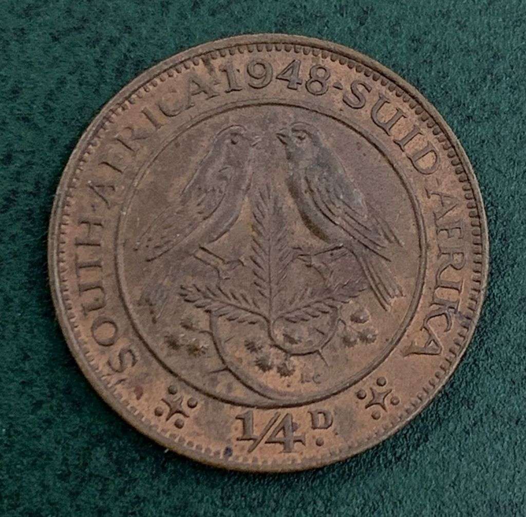 Union 1/4 Penny 1948