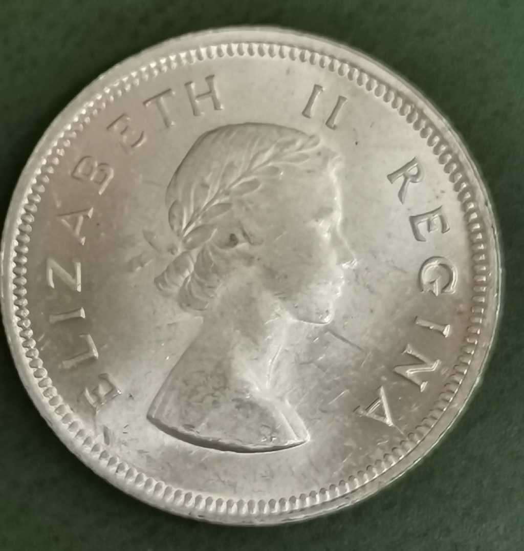 Union 2 Shillings 1954 - Proof