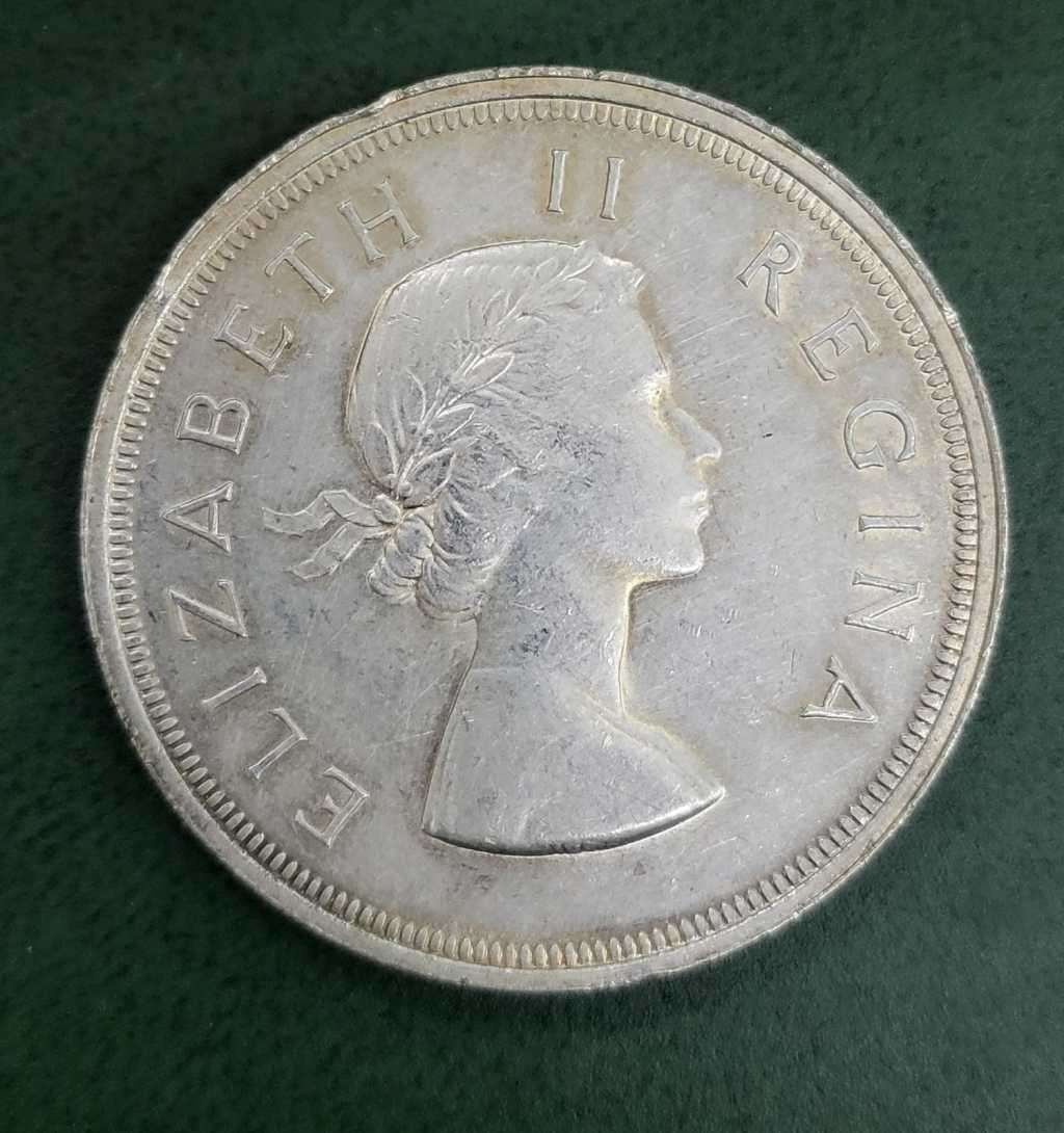 Union 5 Shillings 1957