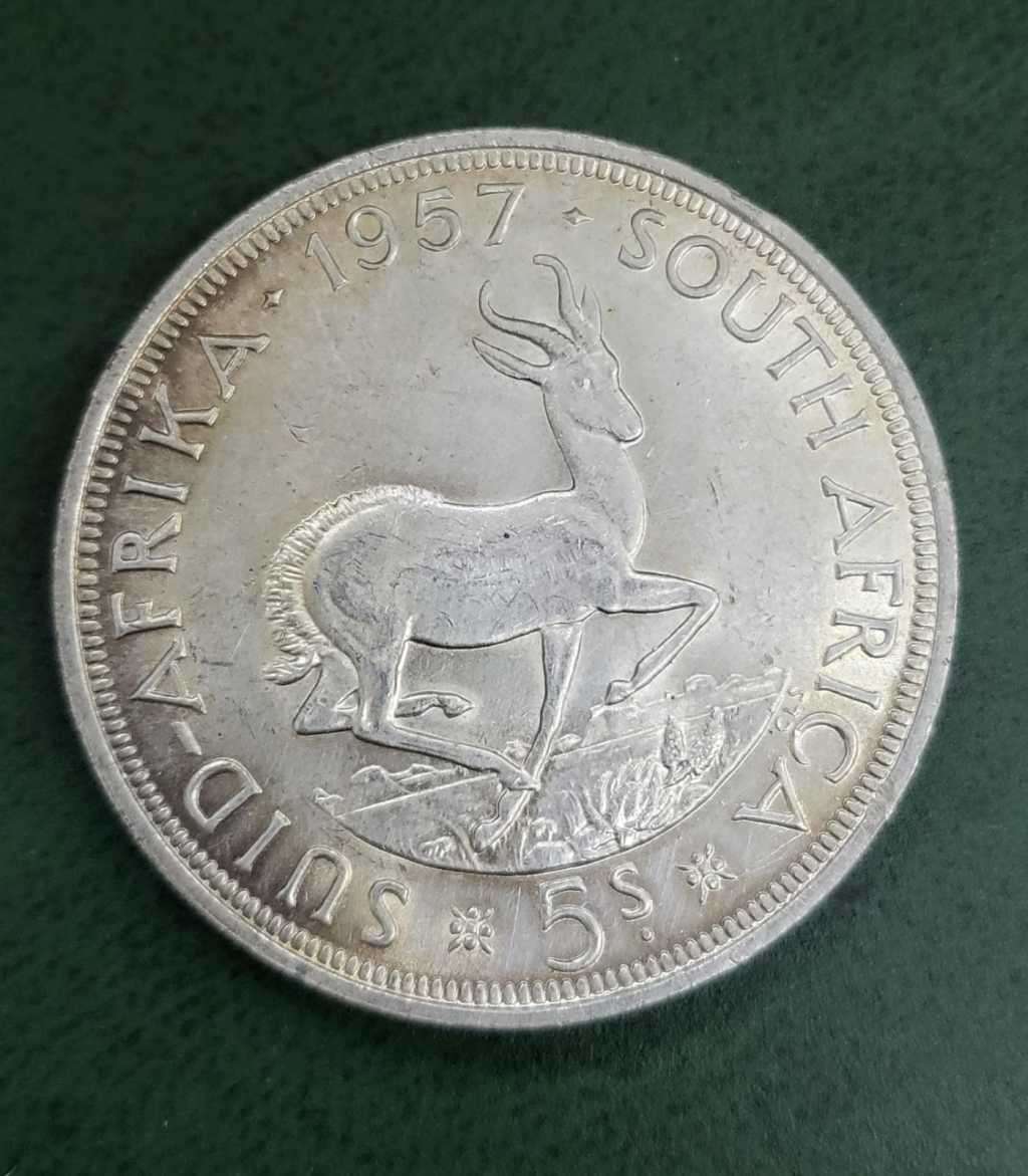 Union 5 Shillings 1957